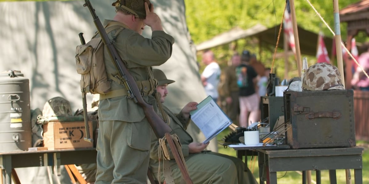 Chippewa museum remembers the “Greatest Generation” through WWII re-enactment