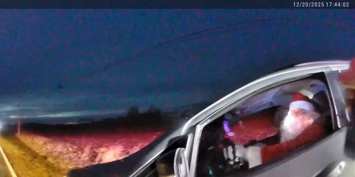 Santa Pulled Over for Speeding in Ohio — And Revealed a Concealed Carry Permit?