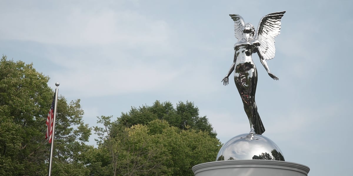 Angel-inspired monument dedicated to our nation’s troops