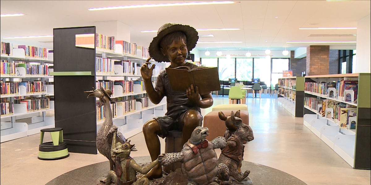 Jordan Phillips Library L.E. Phillips Memorial Public Library now open