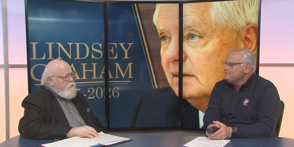 Political analyst John Frank reacts to Sen. Lindsay Graham's death