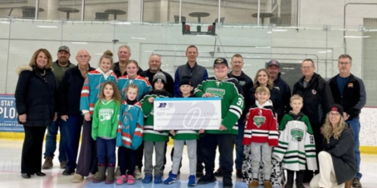 Chippewa Youth Hockey Association Scores Big with $125,000 Gift from Royal Credit Union Foundation