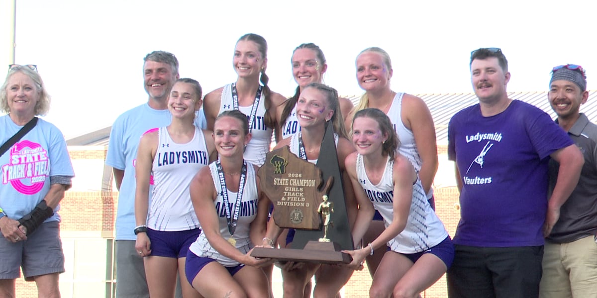 Ladysmith girls win D3 track & field title