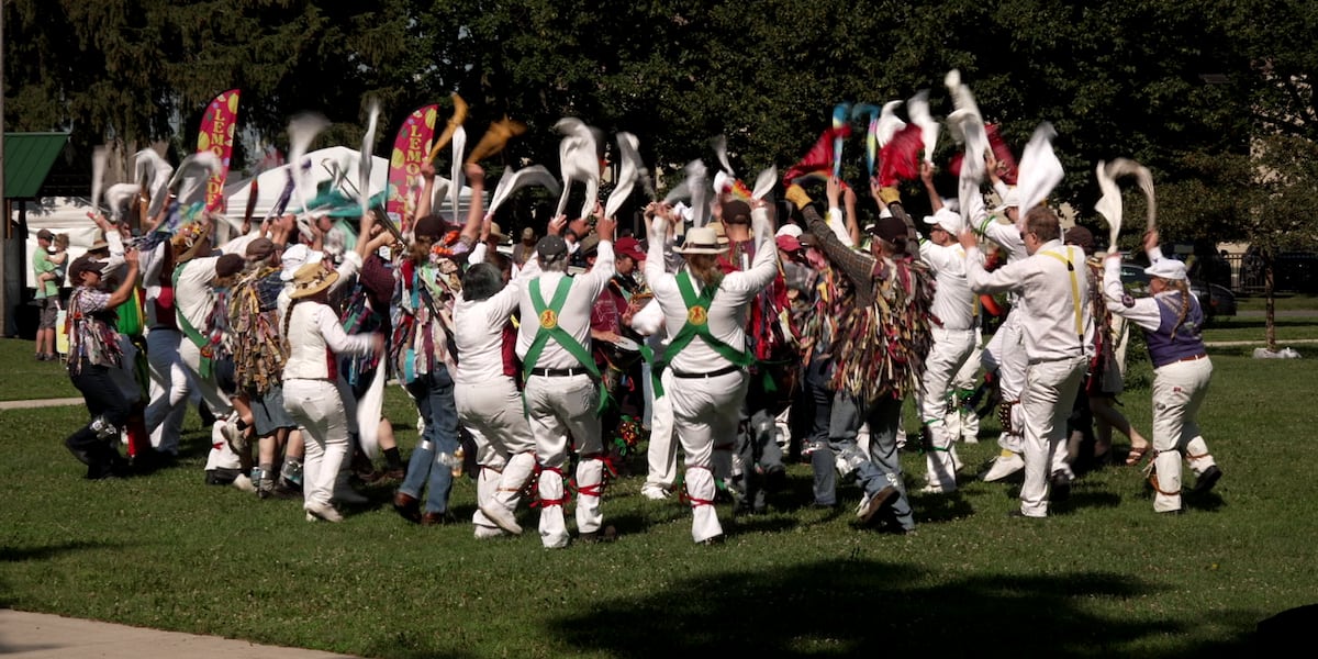 English Dancing Group Brings Joy to Menomonie with Traditional Morris Dancing