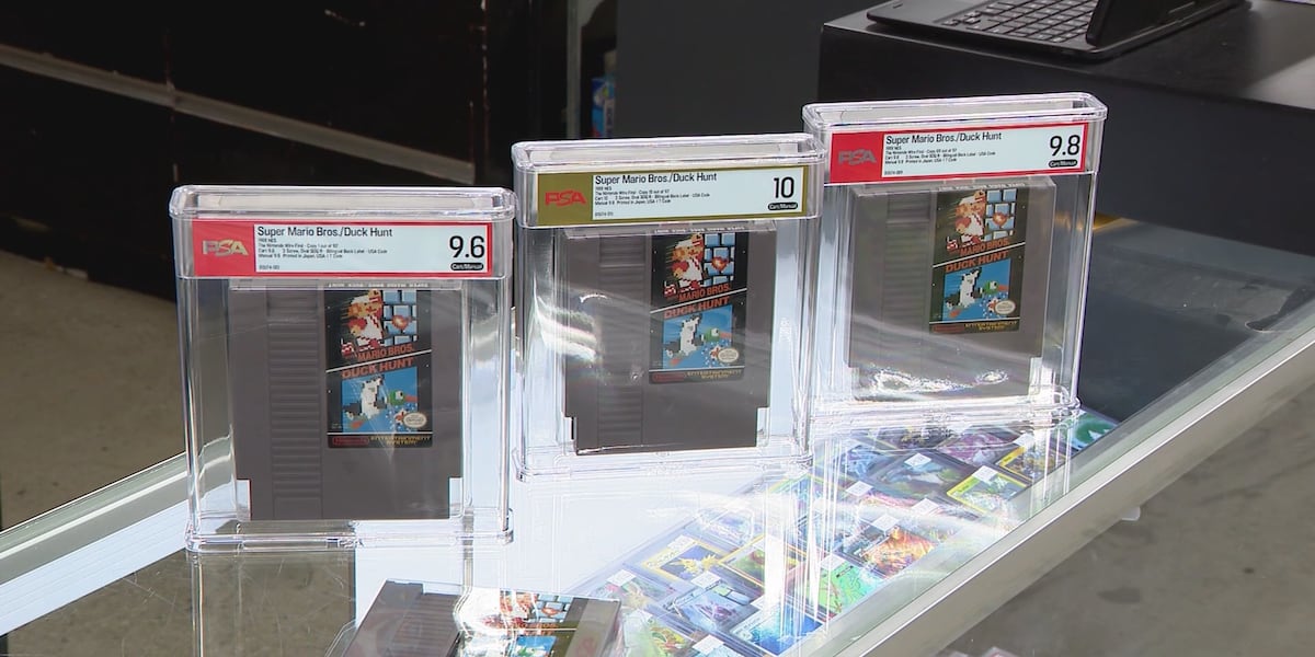 Box of rare Nintendo games found in Waukesha could be worth millions - WEAU