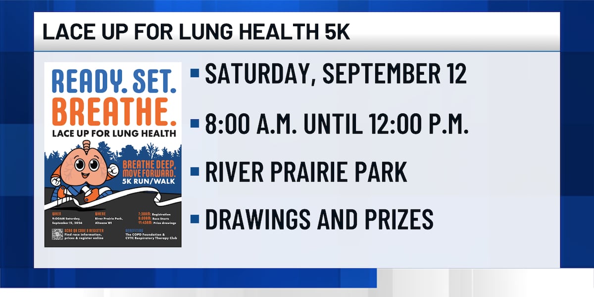 INTERVIEW: CVTC Respiratory Care Club to host 5k run