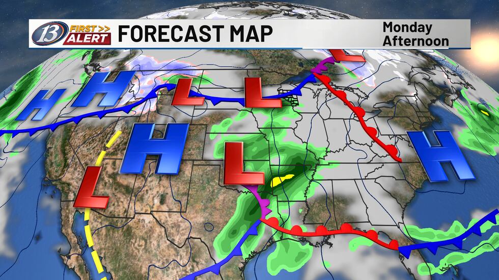 Turning Back Raining Turning colder with rain and snow chances through Thanksgiving week