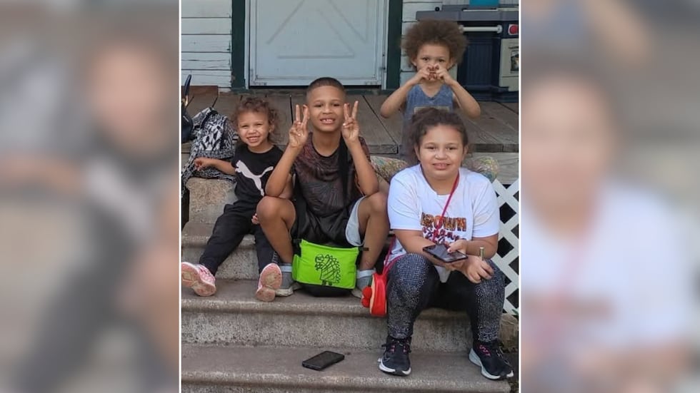The family provided a photo of the Williams children; (left to right) 3-year-old Kelly,...