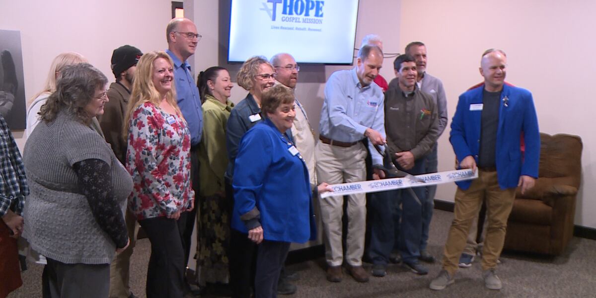 Hope Gospel Mission unveils expansion to its facility