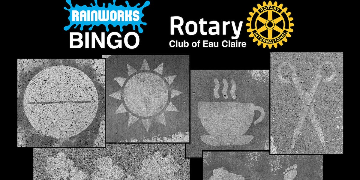 Rotary Club of Eau Claire Rainworks Bingo returns!