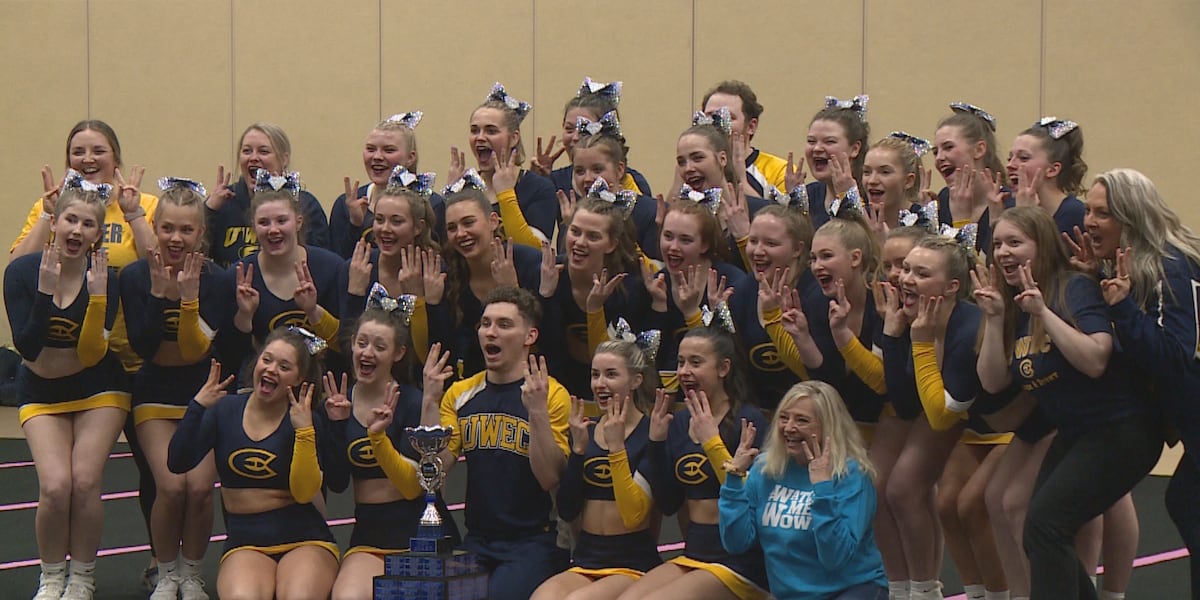 UWEC Cheer invited to compete in NCA Nationals, celebrates with showcase