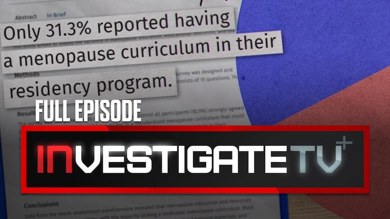 InvestigateTV+: A look at the menopause knowledge gap