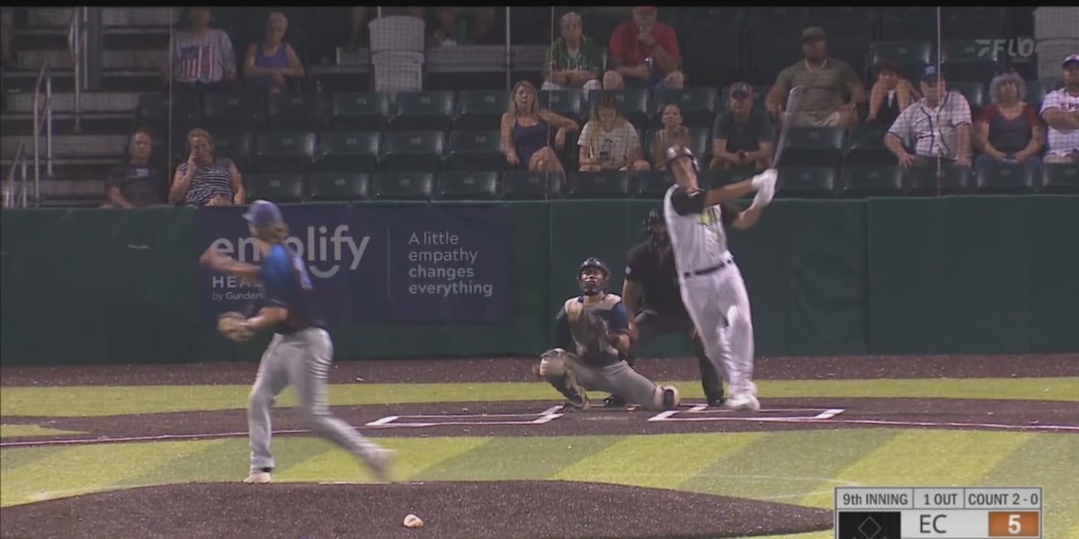 Loggers walk-off home run ends Express winning streak
