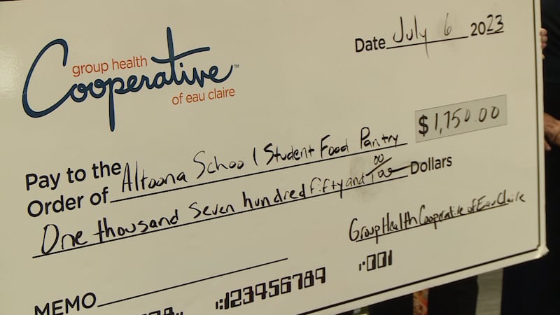 GROUP HEALTH COOPERATIVE OF EAU CLAIRE DONATION