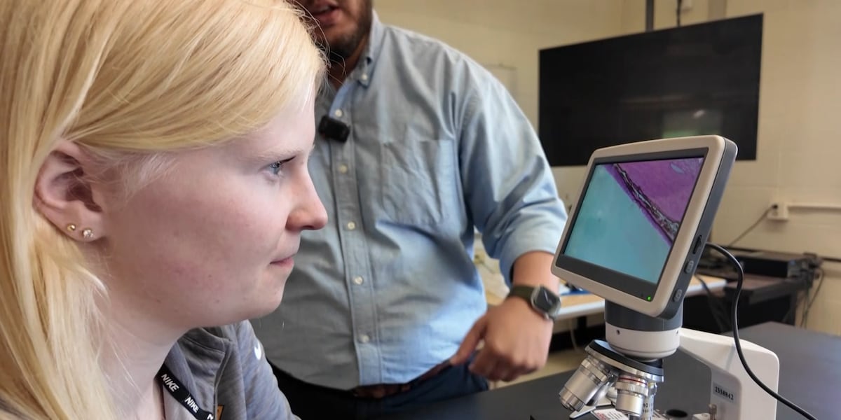 UW-Eau Claire student's self-advocacy brings accessible microscope to science lab