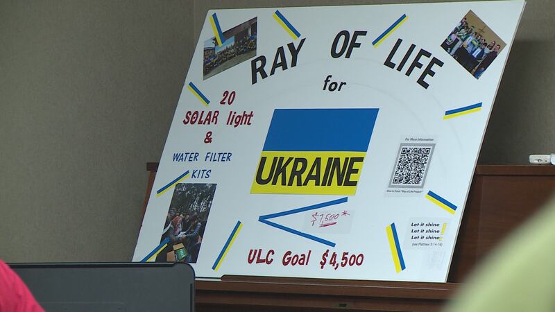 UW-Eau Claire’s religious center hosted an event creating portable solar panels to send to...