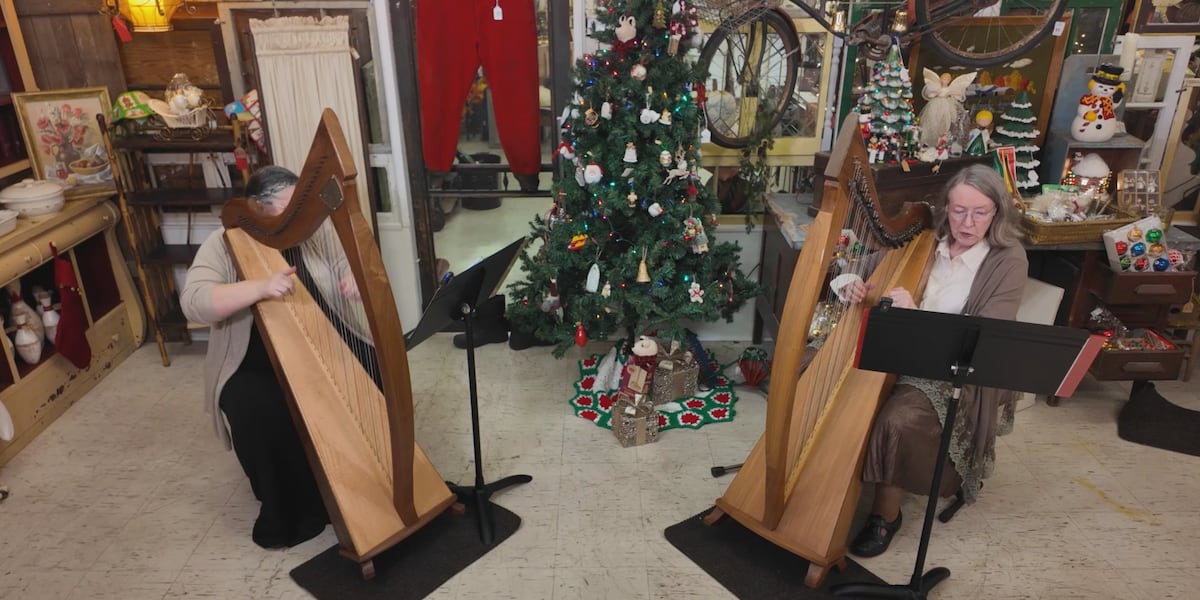 Holiday Harps bring sounds of the season for another year