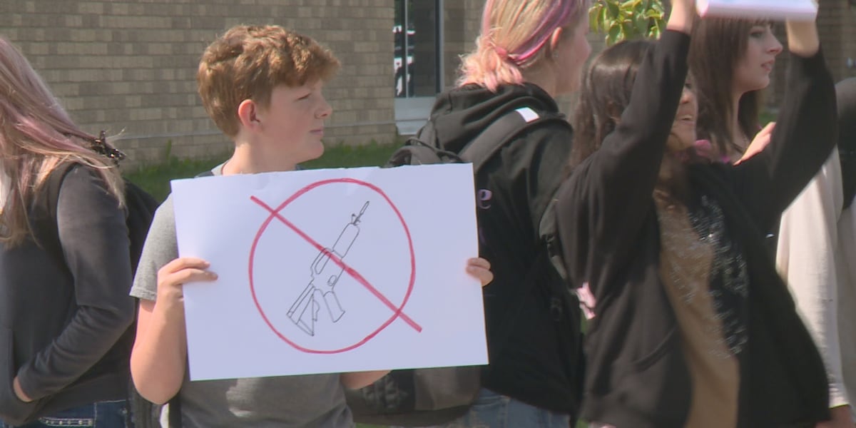 Eau Claire North High School students demand change in gun laws