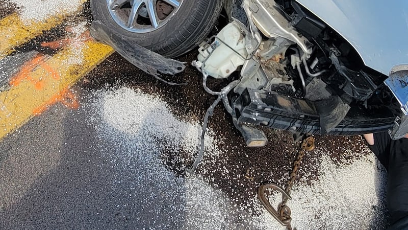 Three people are hurt after a two-vehicle crash in the Town of Christiana on September 27.