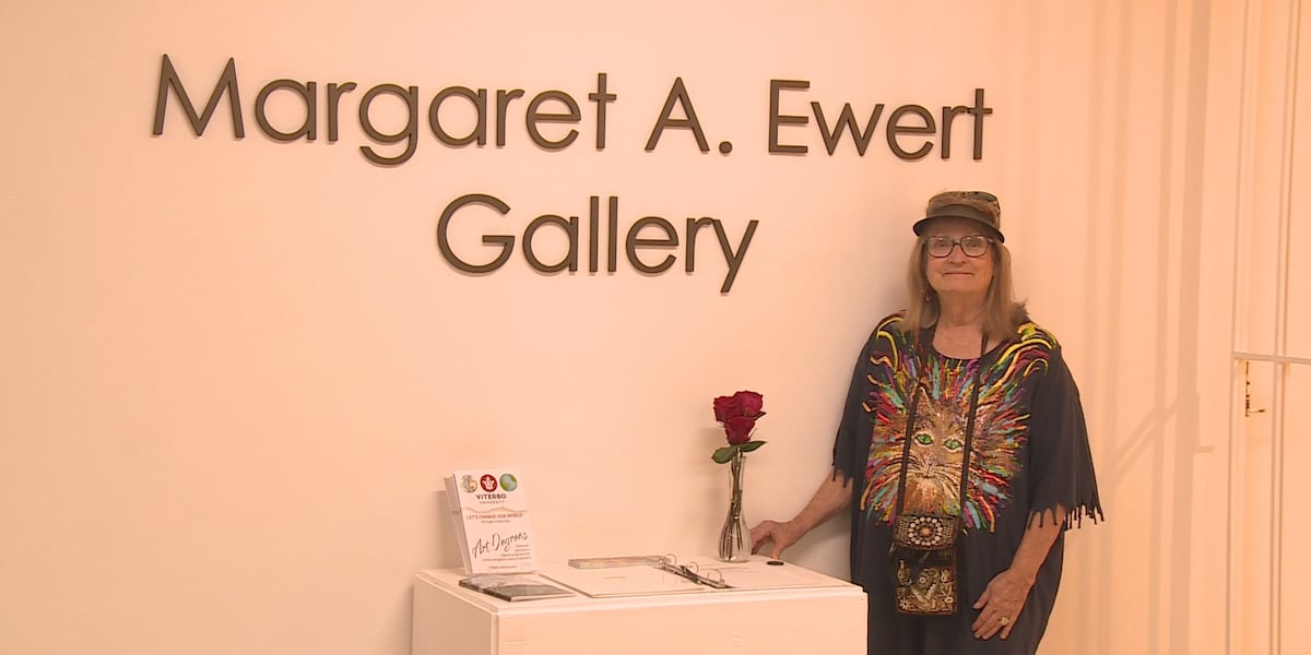Local artist makes gift to name art gallery at Viterbo University