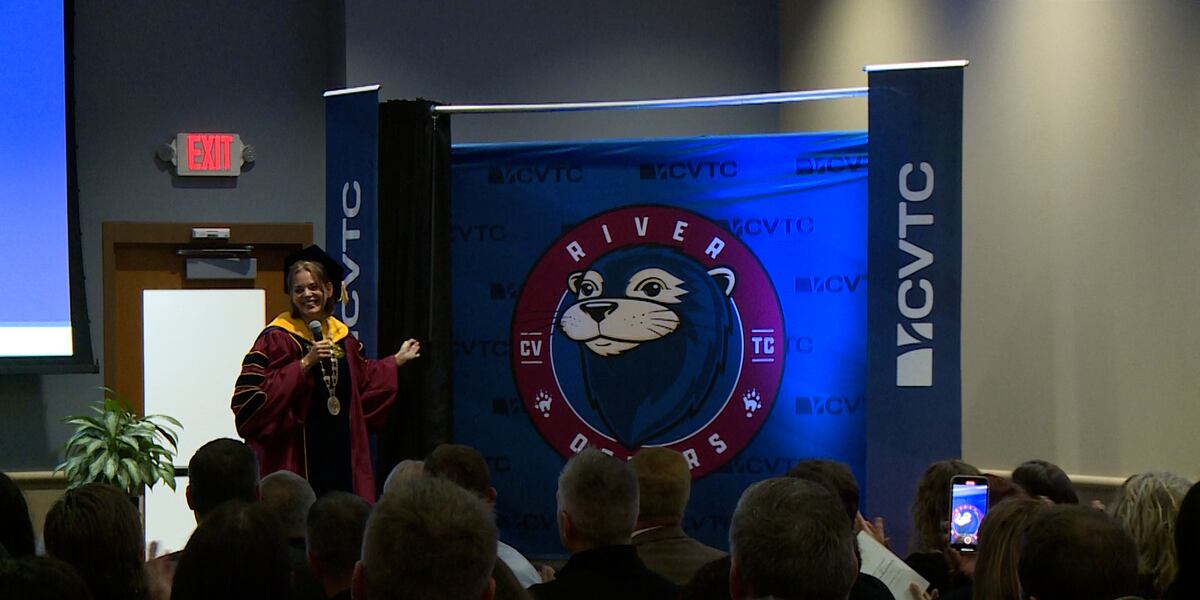 CVTC hosts first investiture and introduces new mascot