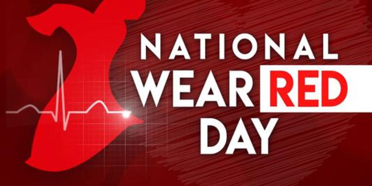 Women campaign for heart health on National Wear Red Day