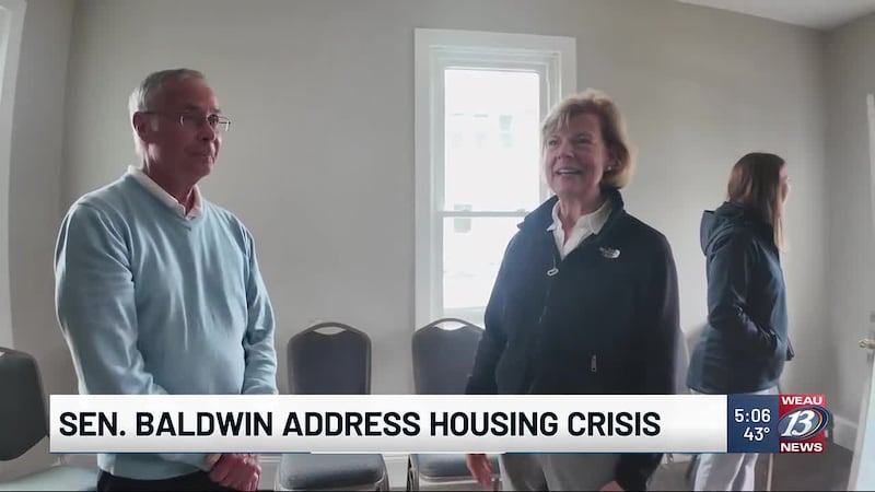 Sen. Baldwin visits Eau Claire to address housing crisis (5/6/26)
