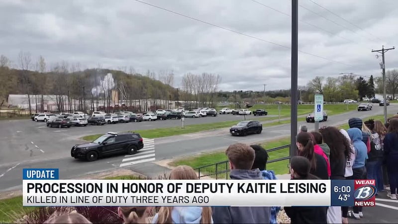 Procession in Honor of Deputy Kaitie Leising