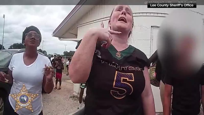 Renee Lambert faces charges of resisting an officer and cruelty towards a child.