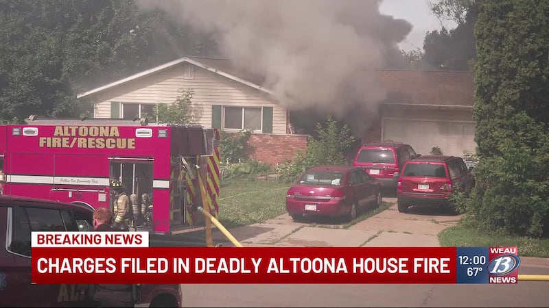 Charges filed against man in deadly Altoona house fire